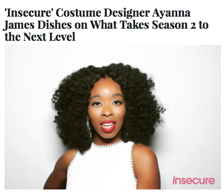 Issa Rae's Style Master and Designer for HBO's Insecure Ayanna James
