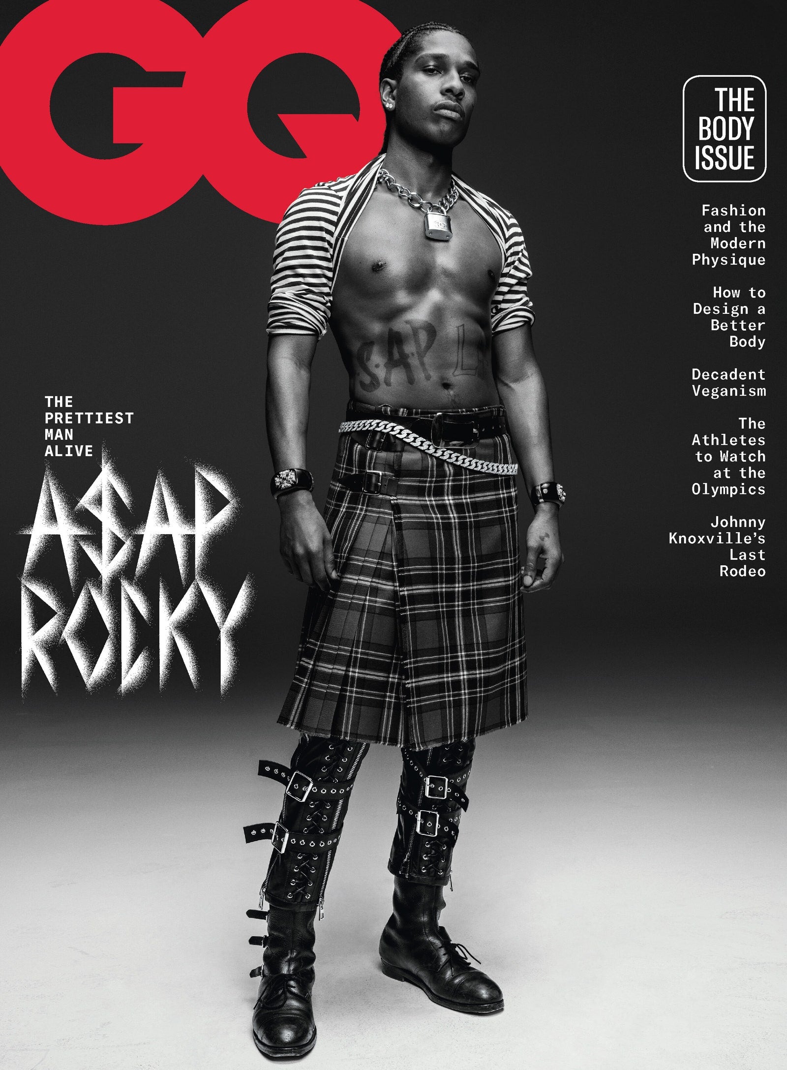 Only for A$AP Rocky Is August Leather Kilt Season