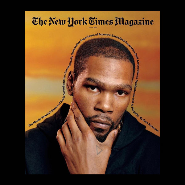 Kevin Durant Covers The New York Times Magazine
