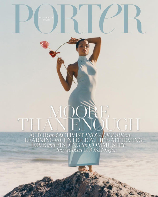 Indya Moore Covers Net-A-Porter Magazine's Summer Issue
