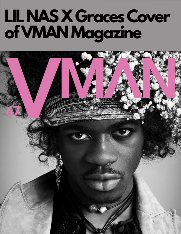 LIL NAS X Graces VMAN's 47 Fall/Winter Cover