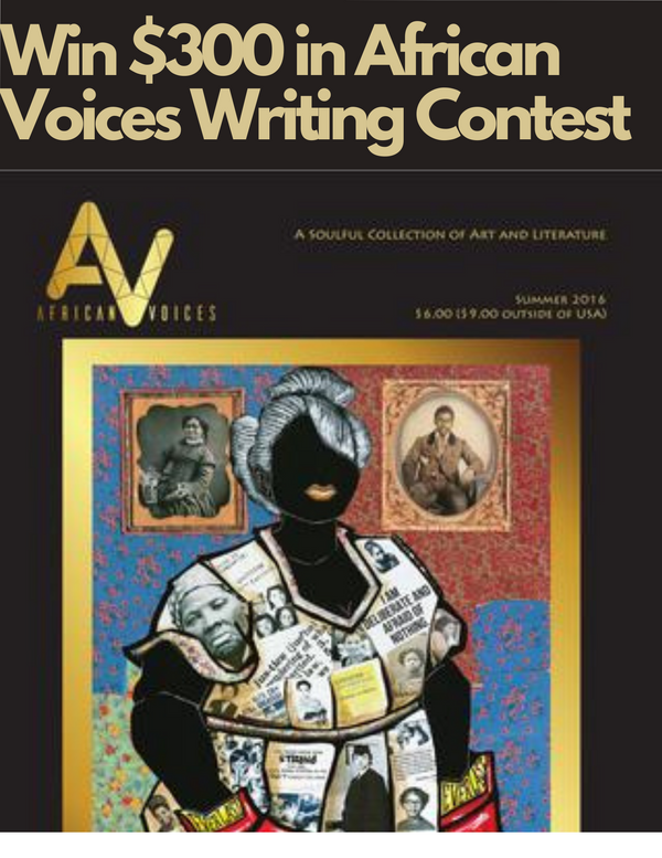 African Voices Magazine Hosts Writing Contest for Black Girls 8-18