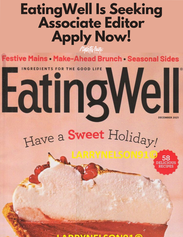 EatingWell Is Looking for Associate Editor