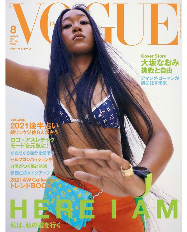 Naomi Osaka is the Cover Girl for Vogue Japan's Summer Issue