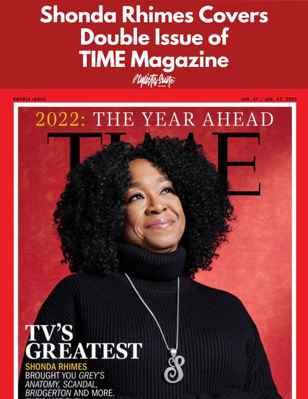 Shonda Rhimes Graces Cover Of TIME Magazine's Double Issue