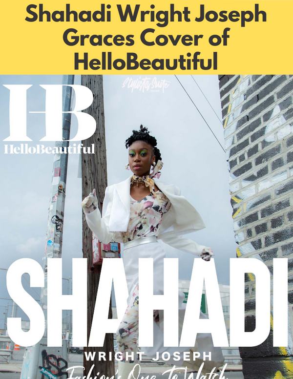 Shahadi Wright Joseph Covers HelloBeautiful Magazine