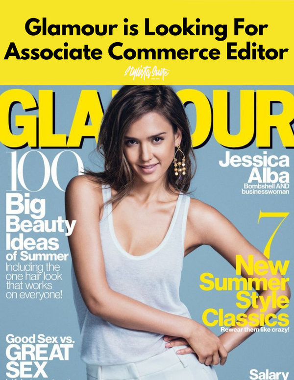 Glamour is Seeking Associate Commerce Editor. You Should Apply!