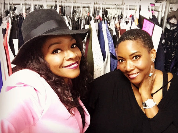 Rita McGhee and sister Alita Bailey, Costume Designer and Assistant Costume Designer for ABC's New Series "The Mayor"