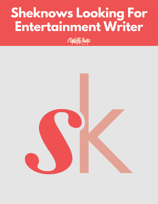 SheKnows Seeking Entertainment Writer