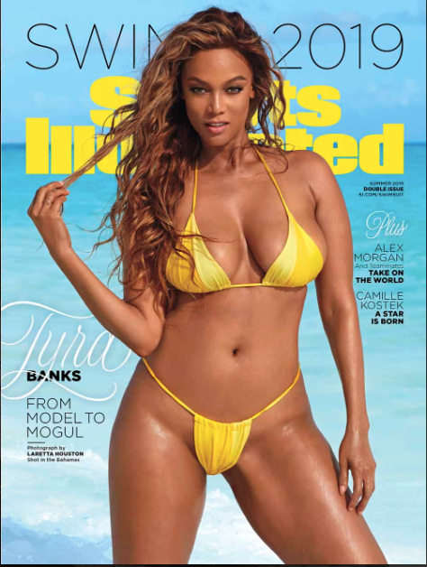 Tyra Banks returns to Sports Illustrated Swim Suit Edition Cover