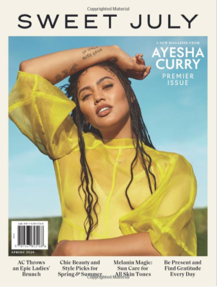 Introducing "Sweet July," a new digital magazine branded with Ayesha Curry