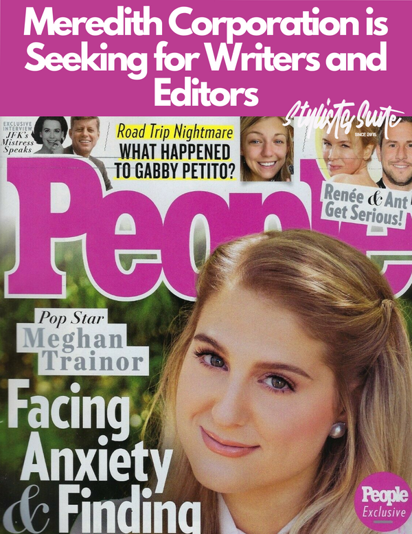 Meredith Corporation is Hiring Writers and Editors. Apply Now!