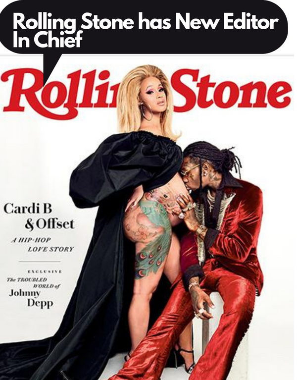 Rolling Stone Magazine names Noah Shachtman as its new editor-in-chief