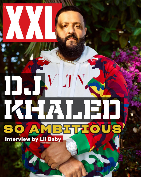 DJ Khaled Covers Digital Edition of XXL Magazine Interview by Lil Baby
