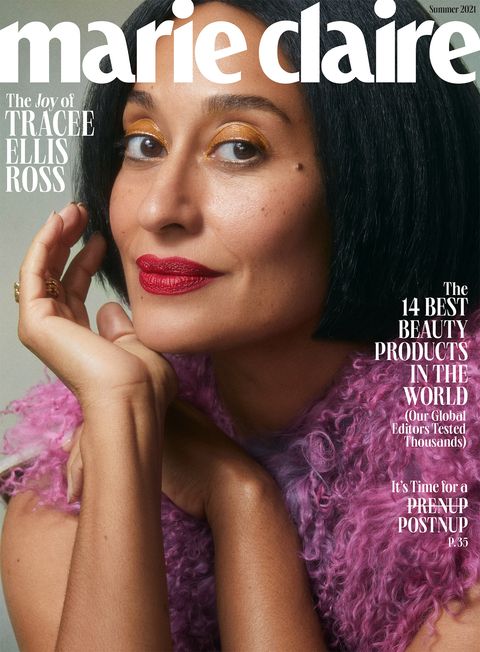 Tracee Ellis Ross covers Marie Claire's Summer Issue