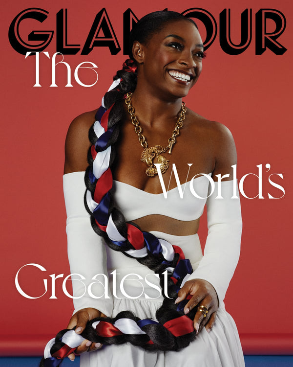Simone Biles graces the July Cover of Glamour Magazine's "The World's Greatest"