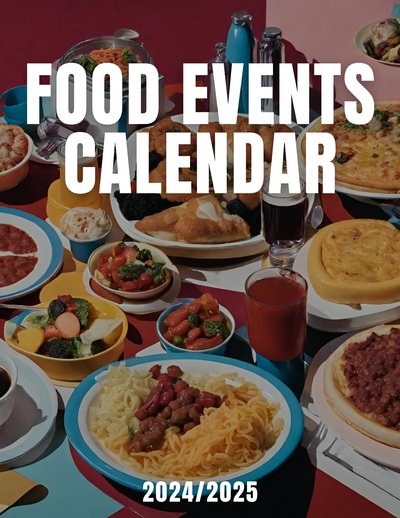2024/2025 Food Events Calendar - Darralynn Hutson's Stylists Suite